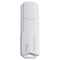 Память Smart Buy "Clue"  16GB, USB 2.0 Flash Drive, белый