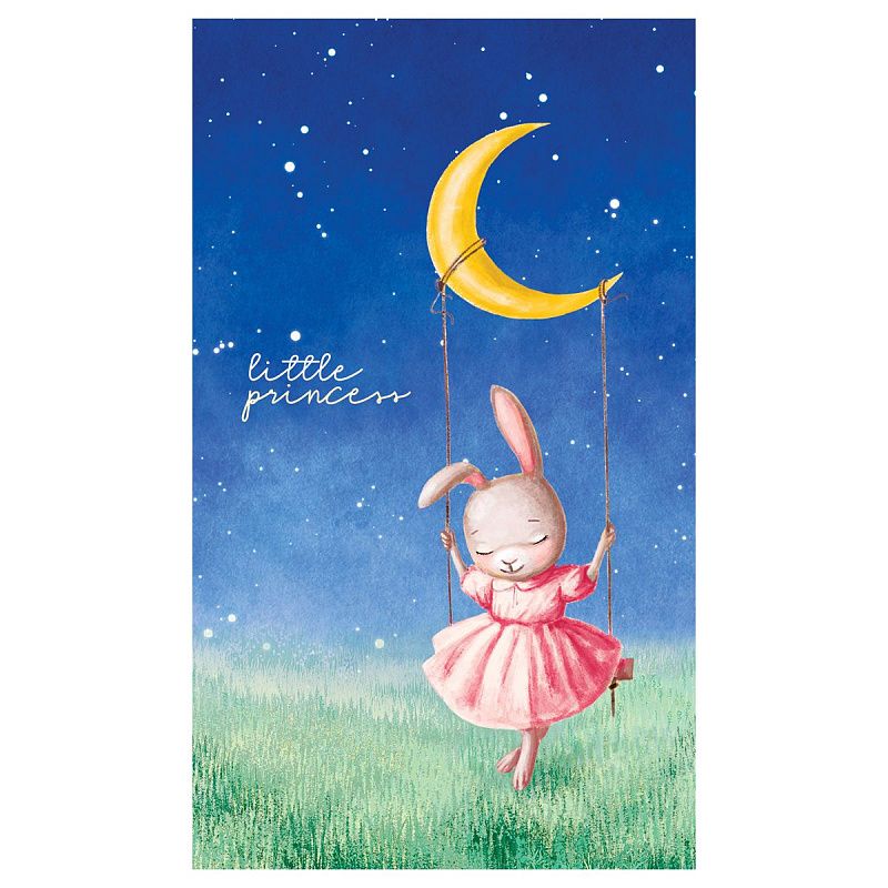 Блокнот А7 48л. на склейке BG "Little bunny"