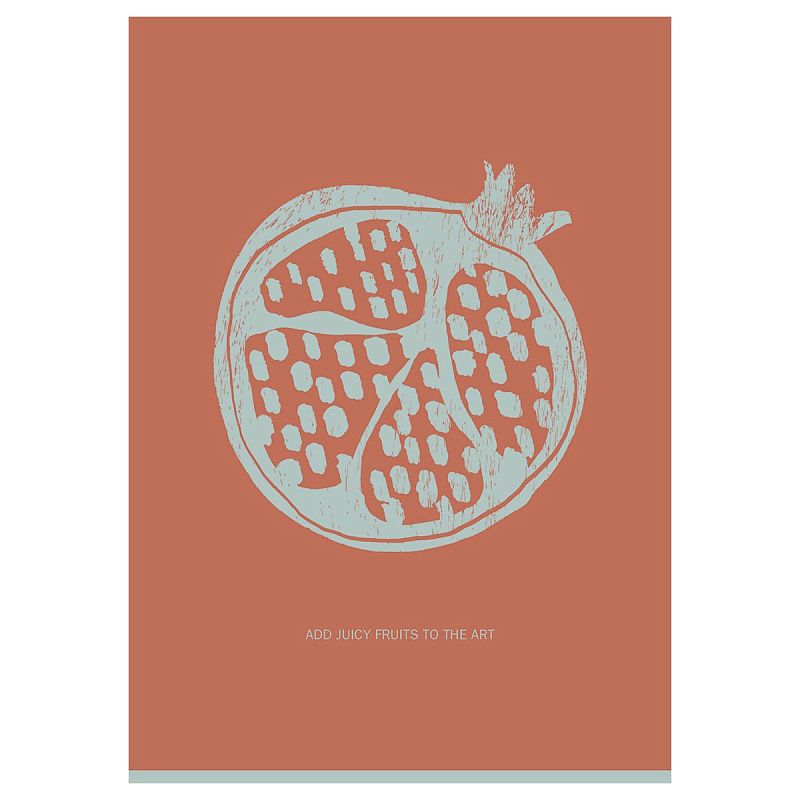 Тетрадь 48л., А4, клетка BG "Juicy fruits", soft-touch ламинация