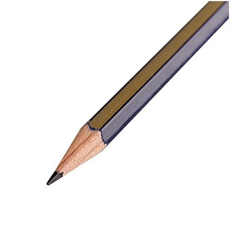 Карандаш ч/г Faber-Castell "Goldfaber 1221" H, заточен. 