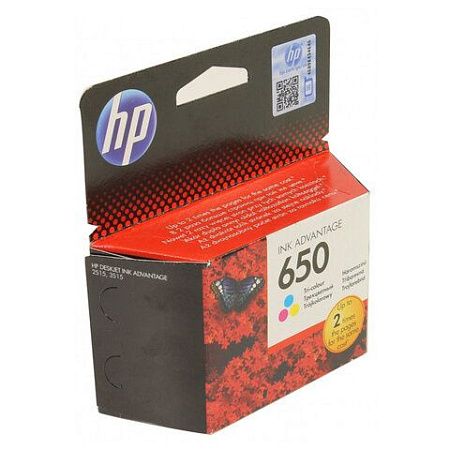 Картридж струйный HP (CZ102AE) Deskjet Ink Advantage 2515/2516 №650, цветной, оригинальный 