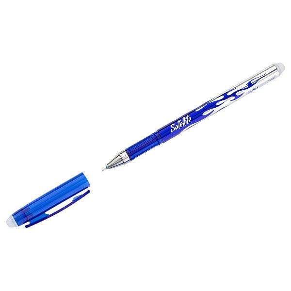 Ручка гелевая стираемая OfficeSpace "Satellite" синяя, 0,5мм