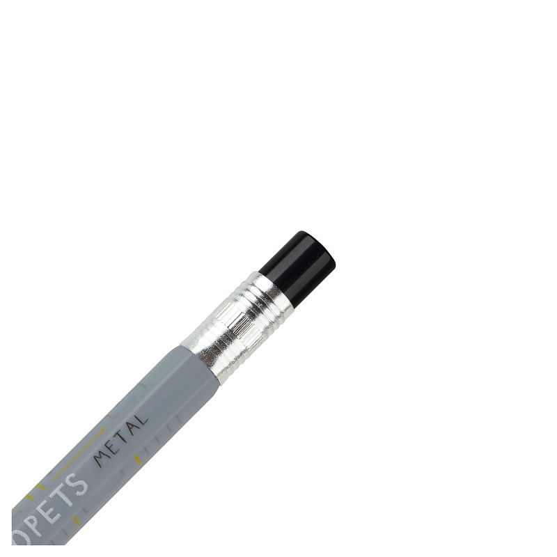 Карандаш механический MESHU "Robopets", печать на корпусе, 2,0мм, софт-тач, ассорти, с точилкой для грифеля 