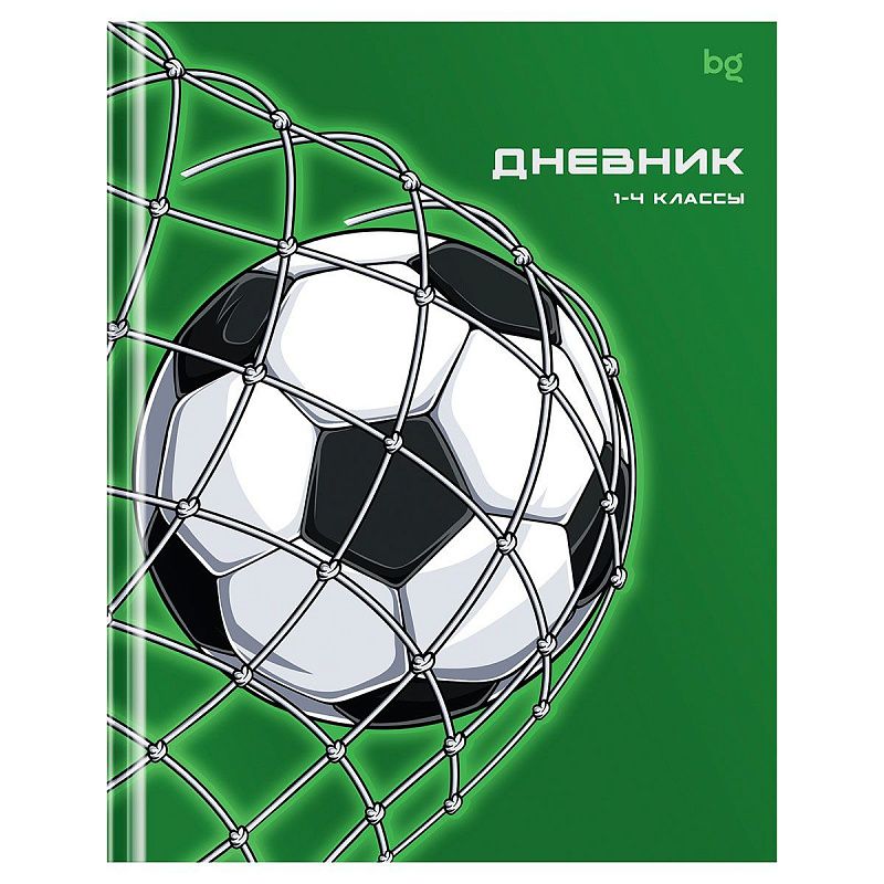 Дневник 1-4 кл. 48л. (твердый) BG "Гол", матовая ламинация, выб. лак