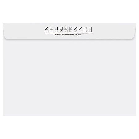 Конверт C5, OfficeSpace, 162*229мм, с подсказом, б/окна, отр. лента, внутренняя запечатка
