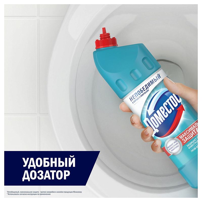 Чистящее средство универсальное Domestos "Свежесть Атлантики", гель, 1л 