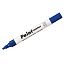 Маркер-краска Centropen "Paint Marker 9100" синяя, клиновидный, 5мм, лаковый, блистер