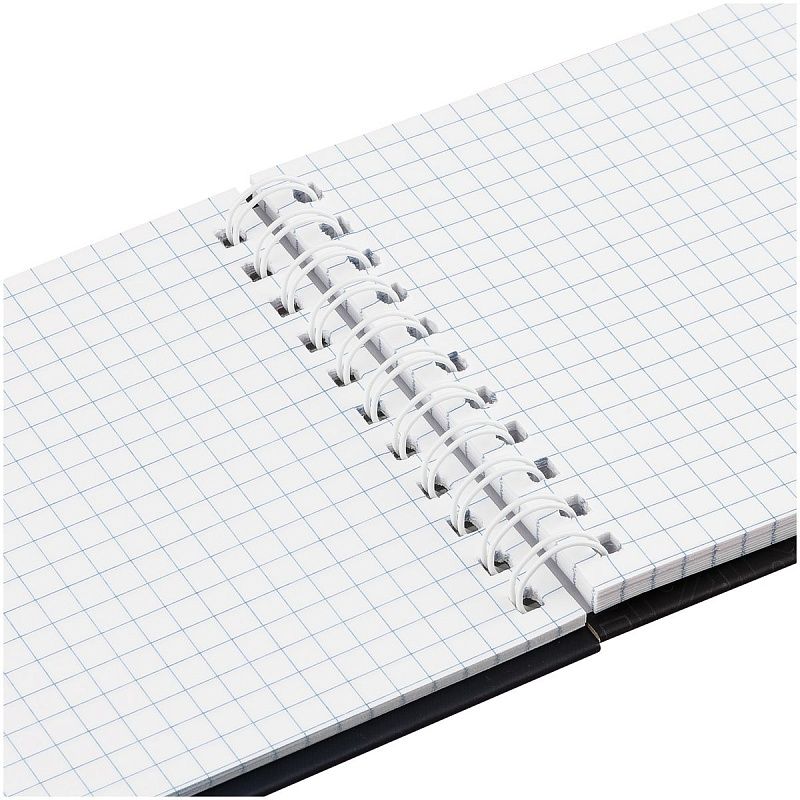 Блокнот А6 80л. на гребне BG "Cyber world", твердая обложка, матовая ламинация, тиснение фольгой