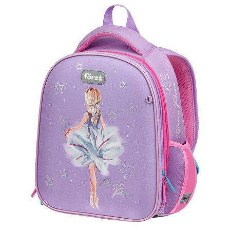 Ранец Först F-Top облегченный "Dance Dream" 36*28*15см, 2 отделения, 2 кармана, анатомическая спинка