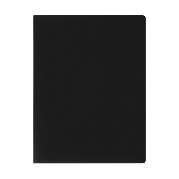 Папка с 30 вкладышами СТАММ А4, 17мм, 500мкм, пластик, черная