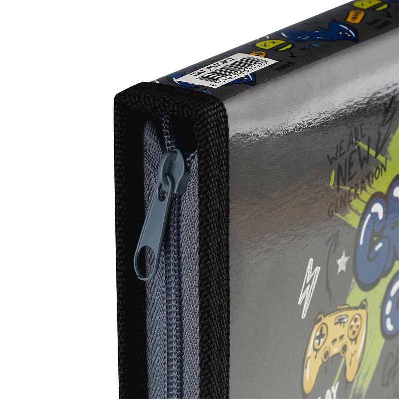 Пенал 1 отделение, 200*130 ArtSpace "Game on", ламинированный картон 