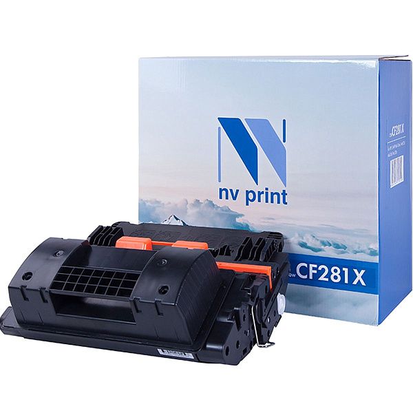 Картридж совм. NV Print CF281X (№81X) черный для HP LJ M605/M606/M630 (25000стр.)