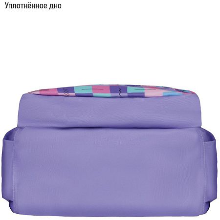 Рюкзак Berlingo Light "Squares" 39,5*28*16см, 2 отделения, 3 кармана, уплотненная спинка 