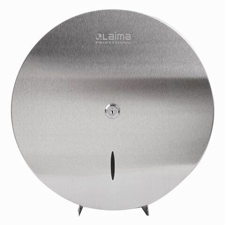 Диспенсер для туалетной бумаги LAIMA PROFESSIONAL INOX, (Система T1) БОЛЬШОЙ, нержавеющая сталь, матовый, 605700 