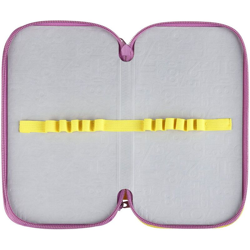 Пенал 2 отделения, 190*110 ArtSpace "Fisher", ламинированный картон, софт-тач 