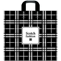 Пакет с петлевой ручкой Артпласт "Scotch fashion", 40*40+5см, 100мкм