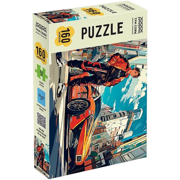 Пазл  160 эл. ТРИ СОВЫ "Стритрейсер"