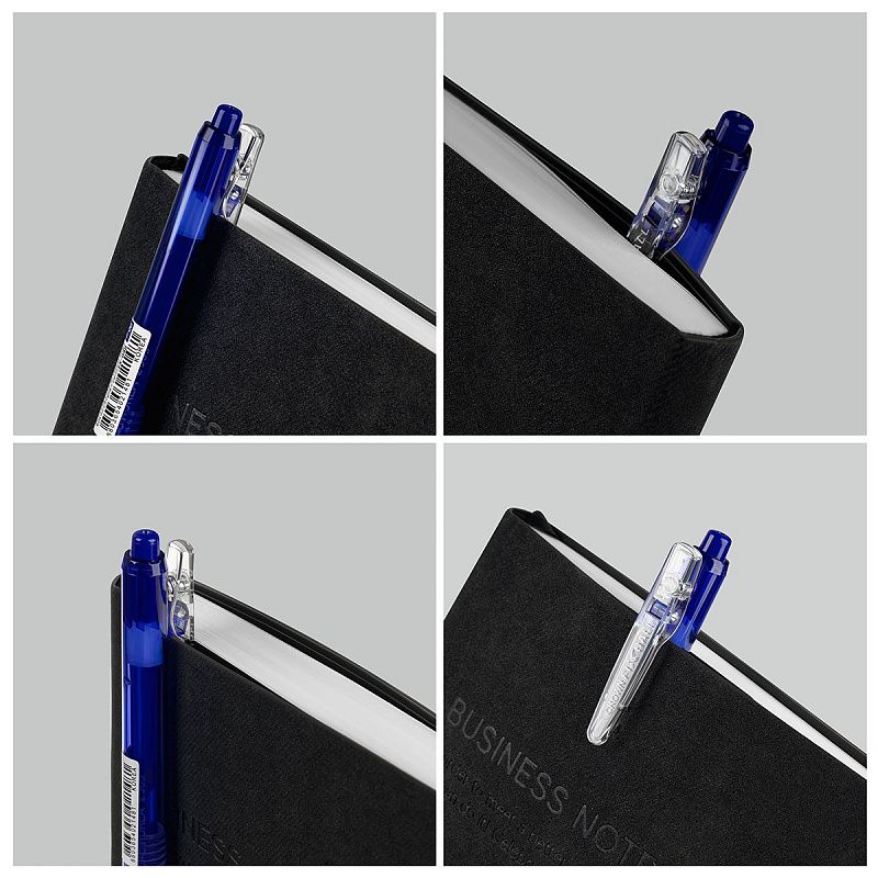 Ручка шариковая автоматическая стираемая Crown  "Fixball" синяя, 0,48мм 