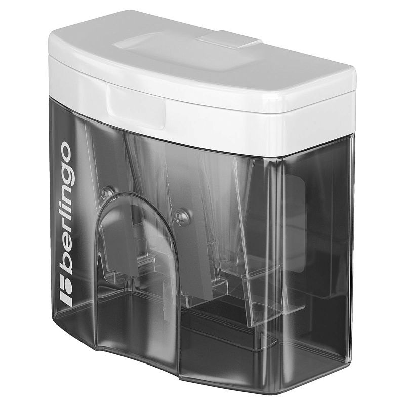 Точилка пластиковая Berlingo "Perfect XL" 2 отверстия, контейнер, ассорти 