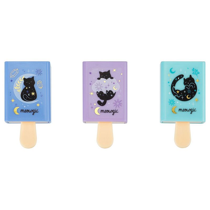 Ластик MESHU "Secret", 35*67*17мм, термопластичная резина, пластиковый футляр 