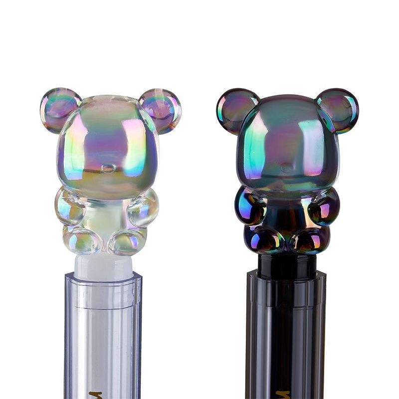 Ручка шариковая MESHU "Space Bear" синяя, 0,7мм, корпус ассорти 