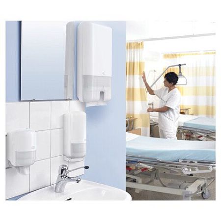 Диспенсер для полотенец TORK (Система H2) Xpress, Multifold, белый, 552000 