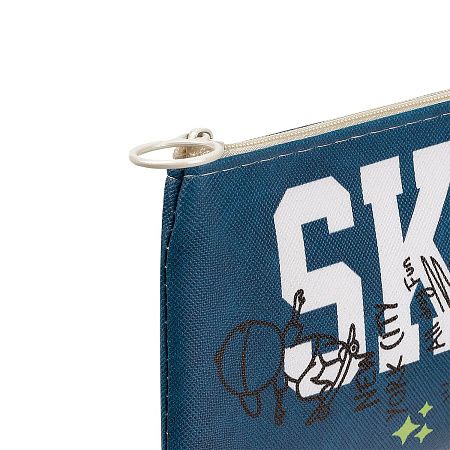 Пенал мягкий 200*100 MESHU "Skate", искусственная кожа 