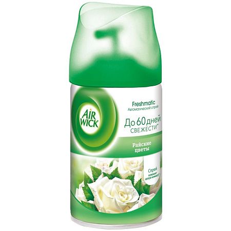 Сменный баллон для освежителя воздуха Airwick Freshmatic "Нежные цветы", 250мл 