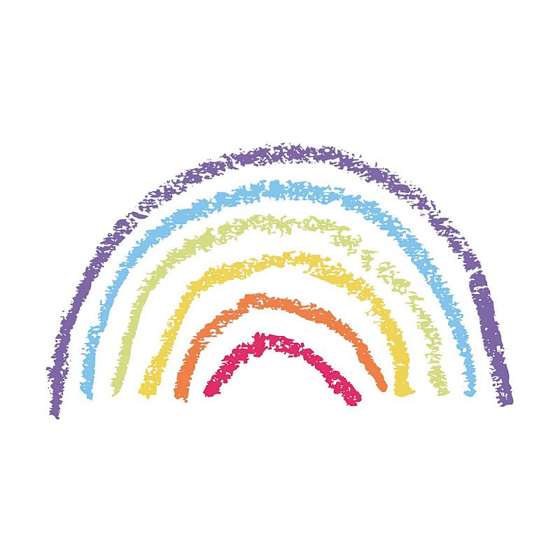 Набор цветных мелков асфальтовых JOVI, 6шт., 6цв., круглый, картонная коробка 