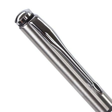 Ручка подарочная шариковая GALANT "Arrow Chrome", корпус серебристый, хромированные детали, пишущий узел 0,7 мм, синяя, 140408 