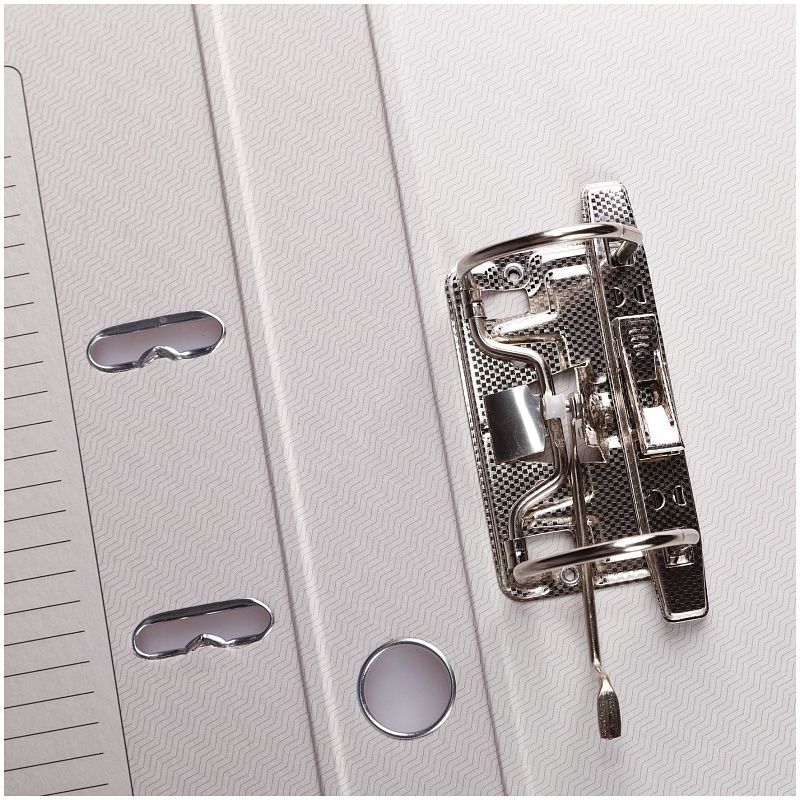 Папка-регистратор OfficeSpace 50мм, мрамор, красная 