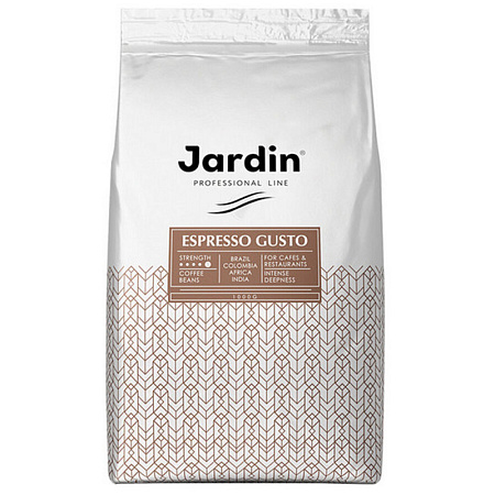 Кофе в зернах Jardin "Espresso Gusto", вакуумный пакет, 1кг