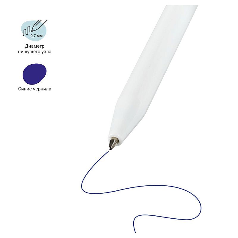 Ручка шариковая автоматическая MESHU "Meow&Woof" синяя, 0,7мм, корпус ассорти, с топпером 