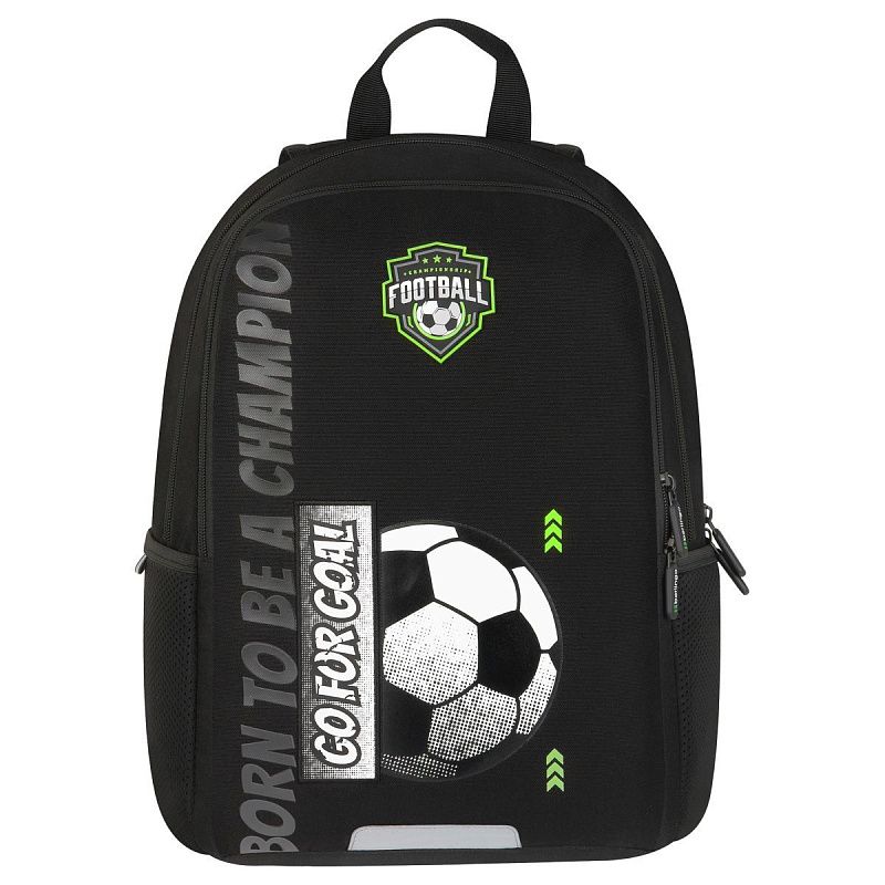 Рюкзак Berlingo UltraComfort "Born to be a champion" 38*28,5*16см, 2 отделения, 2 кармана, эргономичная спинка