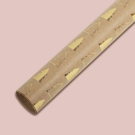 Бумага упаковочная С ЭФФЕКТАМИ новогодняя НАБОР 3 шт. "Winter Kraft", 70х100 см, ЗОЛОТАЯ СКАЗКА, 591936