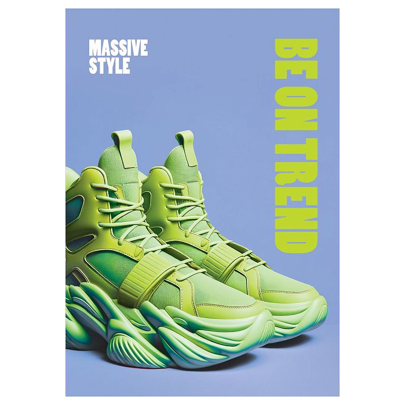 Тетрадь 96л., А4 клетка BG "Будь в тренде", суперэконом