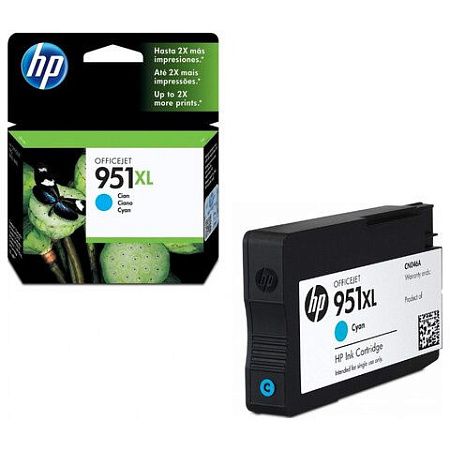 Картридж струйный HP (CN046AE) OfficeJet 8100/8600 №951XL, голубой, оригинальный 