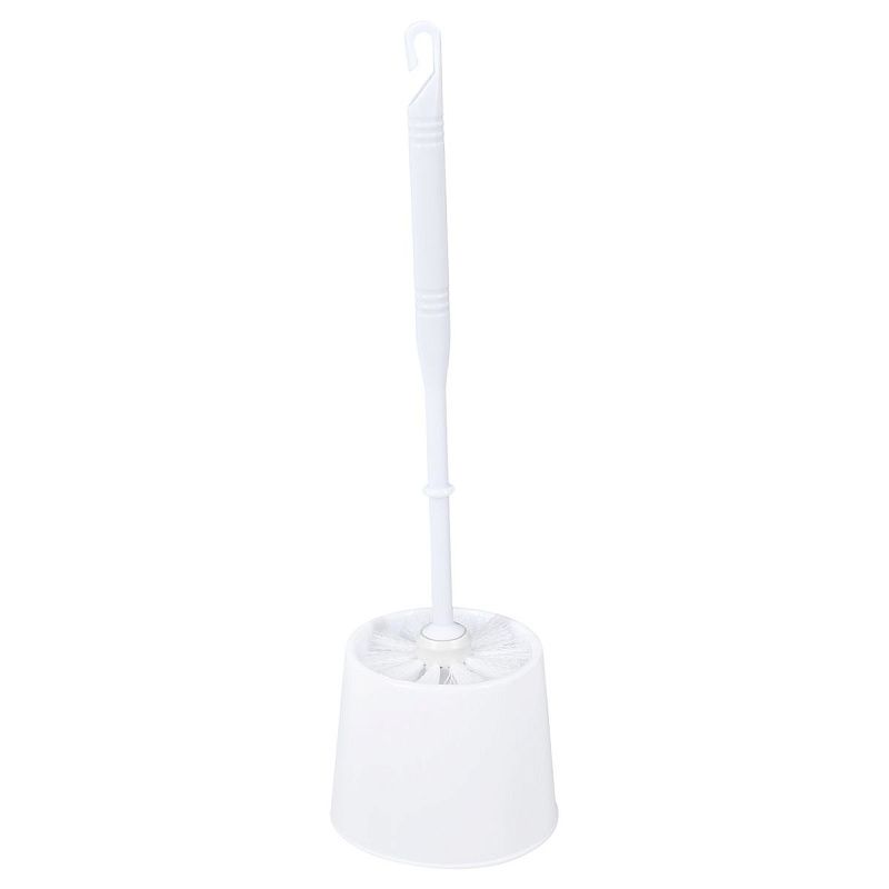 Ерш для унитаза VEGA с подставкой, пластик, белый