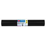 Мешки для мусора 240л OfficeClean ПВД, 90*140см, 65мкм, 10шт., особо прочные, черные, в рулоне