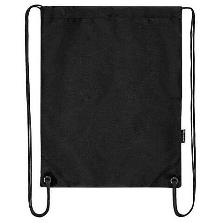 Мешок для обуви BRAUBERG плотный, карман на молнии, подкладка, 43х33 см, Total Black, 272427 