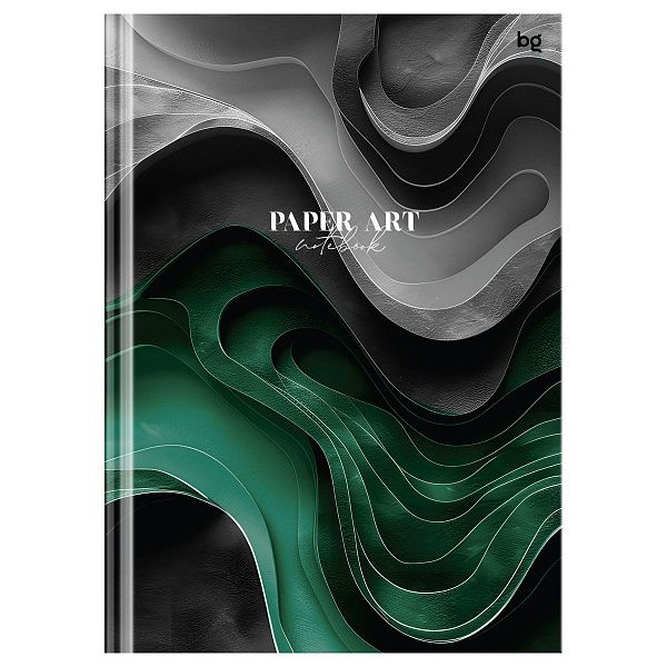 Бизнес-блокнот А5, 80л., евроформат, BG "Paper art", матовая ламинация