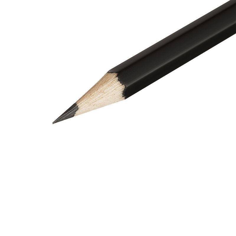 Карандаш ч/г Faber-Castell "1112" HB, с ластиком, заточен. 