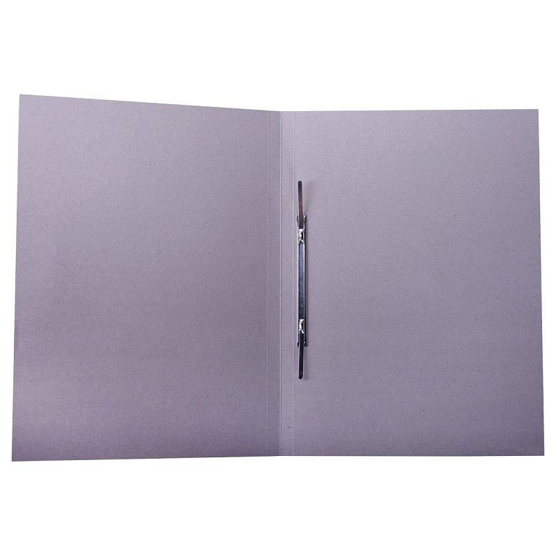 Скоросшиватель OfficeSpace "Дело", картон мелованный, 300г/м2, синий, пробитый, до 200л. 