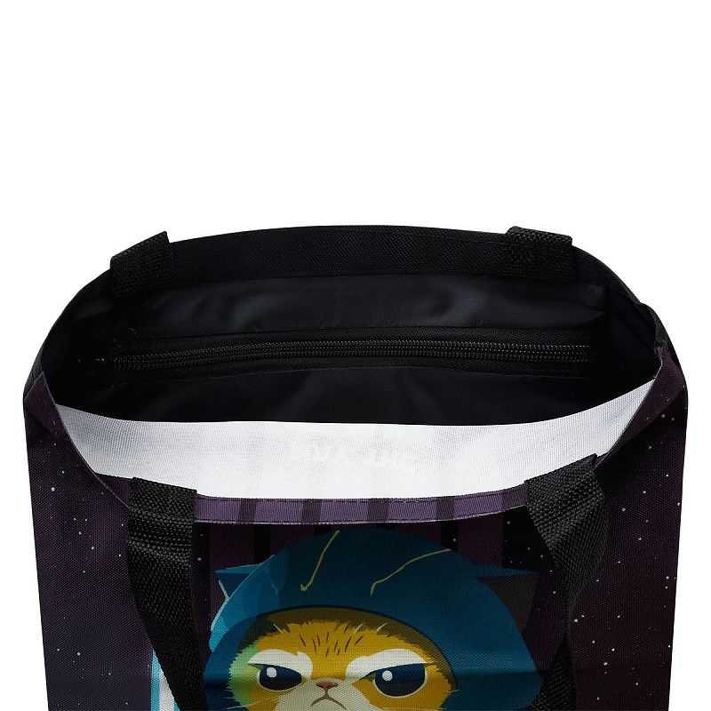 Сумка-шоппер ArtSpace"Cat", 31*39см. с карманом 