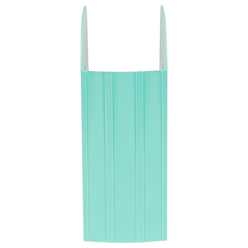 Лоток для бумаг вертикальный СТАММ "Фаворит", мятный, ширина 90мм