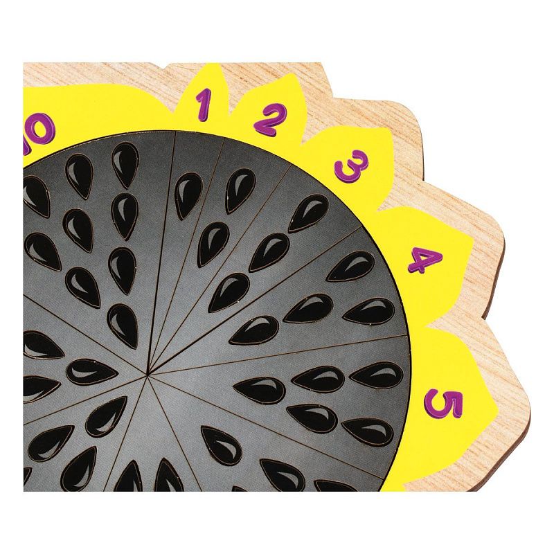 Обучающая игра ТРИ СОВЫ "Подсолнух", учимся считать,  дерево