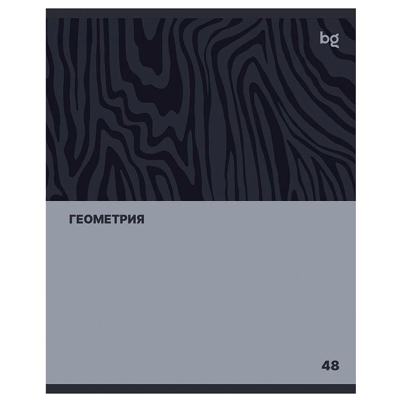 Тетрадь предметная 48л. BG "Single colour" - Геометрия, эконом