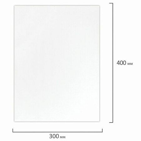 Холст на подрамнике акварельный BRAUBERG ART CLASSIC, 30х40, 240г/м, 100% хлопок,мелкое зерно 191668
