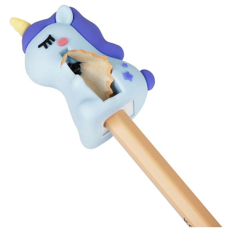 Точилка  MESHU, "Unicorn", 1 отверстие, ассорти 
