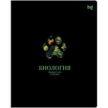 Тетрадь предметная 48л. BG "Информационное поле" - Биология, soft-touch ламинация, выб. лак